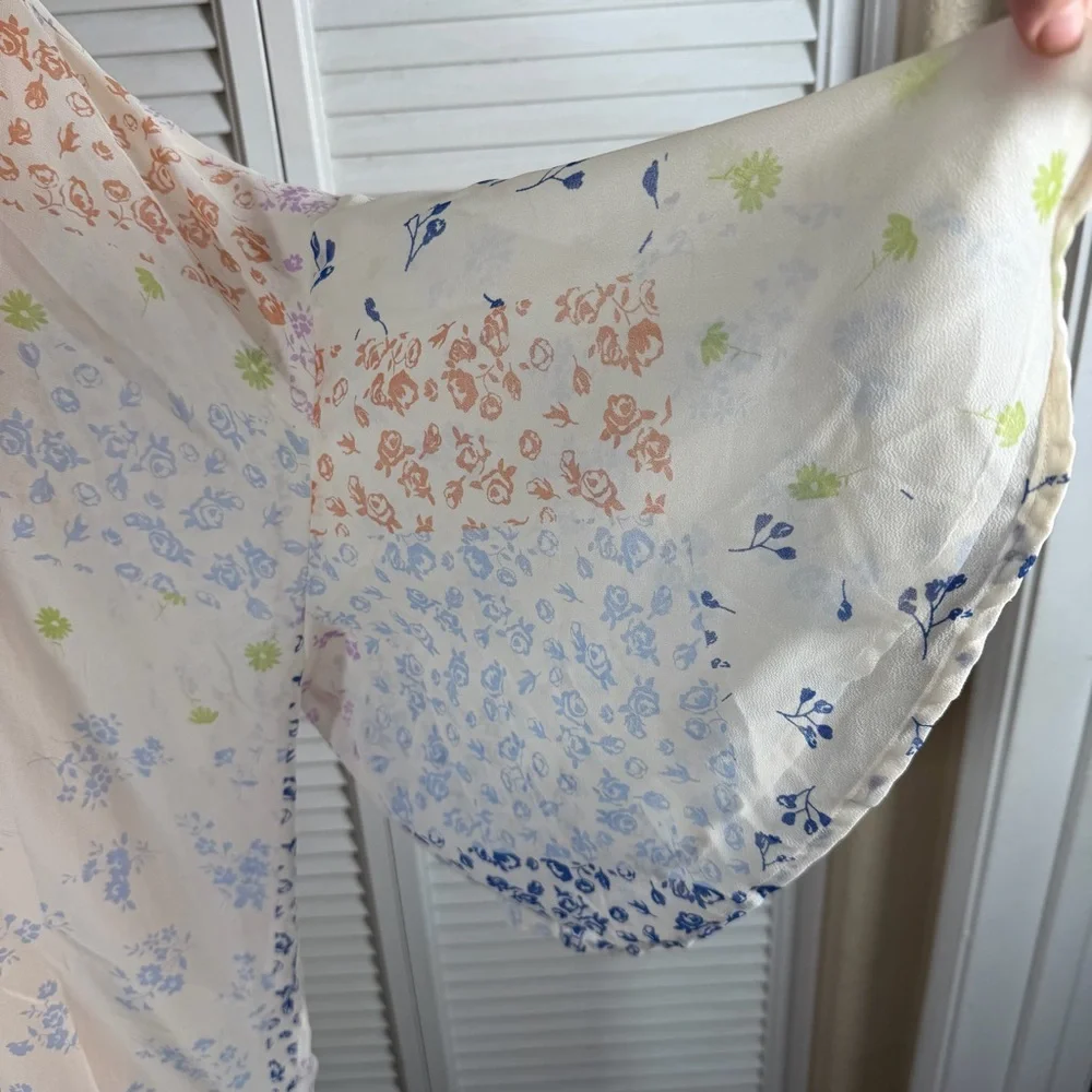 Wild‎ Fable Floral Patchwork Kimono Duster – Size OSFM